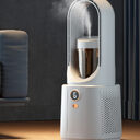 Air Conditioner Bladeless Spray Little Fan Refrigeration Desktop