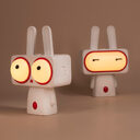 Babi Rabbit Night Light With Sleeping Charging Cute