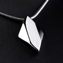 Tungsten Gold Pendant Necklace For Men And Women