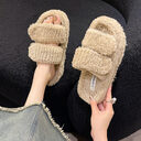 Winter Slippers With Look Design Fashion Indoor Outdoor