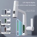 Intelligent Digital Display Faucet Pull-out Basin Temperature Rotation