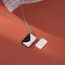All-match Envelope Love Letter Necklace Simple Clavicle Chain