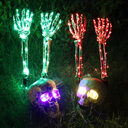 Halloween LED Light Up Skeleton Arm Hand Party