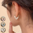 Ins Heart Love Earrings For Women Fashion Accessories