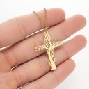 Tree Of Life Necklace Ladies Cross Clavicle Chain