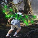 Dinosaur Wings Electric Butterfly Children Luminous