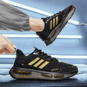Air Cushion Sports Shoes Men Lace-up Sneakers Outdoor