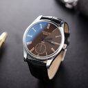 Retro Men's Watch Single Calendar Waterproof Belt