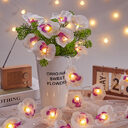 Led Simulation Phalaenopsis Lamp Outdoor Waterproof Courtyard Home