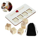 Wooden Date Night Dice Ideas Game Romantic Couple