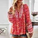 European And American Women's Clothing Printed Long Sleeve