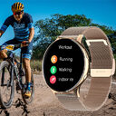 New Round Smart Watch Bluetooth CallingMen Women Fitness