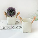 Home Garden Letter Metal Pots