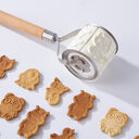 Roller Bucket Cartoon Animal Biscuit Mold Baking Kitchen