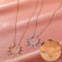 Sunflower Necklace Retro Clavicle Chain Fashion Creative Jewelry