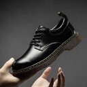 Low Top Big Head Black Working Wear Martin