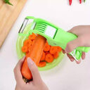 Kitchen Gadgets Vegetable Salad Fruit Slicer Cucumber Ham