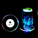 LED Glow Coaster Acrylic Crystal Emitting Luminous Bar