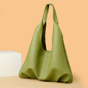 Ins Design Underarm Bags Fashion Solid Color Large