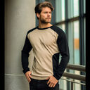 Autumn And Winter New Long Sleeve T-shirt Men's