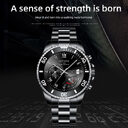 Waterproof Green Submariner Fashion Steel Luminous Calendar Quartz