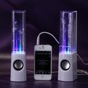 Dancing Water Speaker LED Light Fountain Family Party