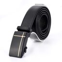 Belt Men's Automatic Buckle Mirror Acrylic Iron Button