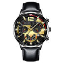 Men's Student's Watch Belt Casual Calendar Quartz