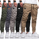 Youth Fashion Casual Tether Loose Cargo Ankle Banded