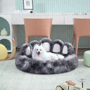 Thickened Warm Kennel For Pets With Bear Paw