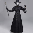 Halloween Dark Dungeon Hero Costume Crow Mouth Plague