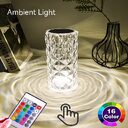 Crystal Rose Lamp Atmosphere Creative Led Table