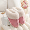 Winter Warm Plush Home Slippers Indoor Fur Women