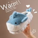 Winter Cute Shark Shoes Women Thick Sole Warm