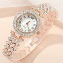 Diamond Women's Bracelet Watch Luxury Fashion Gift Box