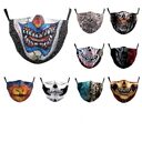 Digital Printing Wansheng Ghost Face Skull Double-layer Dust