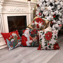 Christmas Square Pillow Cover Home Decorations