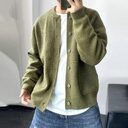 Wool Cardigan Men's Spring And Autumn Hong Kong