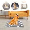 Self-Warming Cat Bed Mat Washable Dog Crate Soft