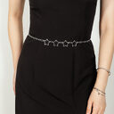 Simple Fashion Men And Women Star Metal Waist