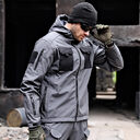 Tactical Soft Shell Jacket Windbreaker Waterproof Outdoor