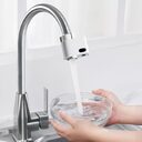 Kitchen Household Bathroom Faucet Valve Splash-proof Induction Water
