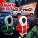 Christmas Hoodie Car Gearshift Cover Decor Knob Manual