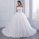 Wedding Bridal Lace Large Tail