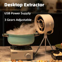 New Portable Desktop Exhaust Fan Small Kitchen Hood