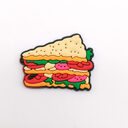 Cartoon Food Hole Shoes Shoe Ornament Buckle PVC