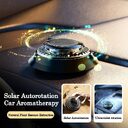 Portable Kinetic Car Air Freshener Solar Powered Double