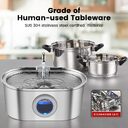 Water Feeder Stainless Steel Pet Dispenser