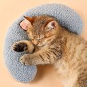 Dog Cat Sleeping Moon Pillow Small Plush
