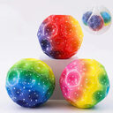 Colorful Hole Ball Soft Bouncy Anti-fall Moon Shape